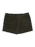 Ann Taylor LOFT 100% Cotton Solid Green Khaki Shorts Size 10 - photo 2