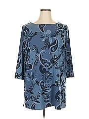 Jm Collection 3/4 Sleeve Top