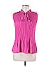Violet & Claire 100% Polyester Pink Sleeveless Blouse Size M - photo 1