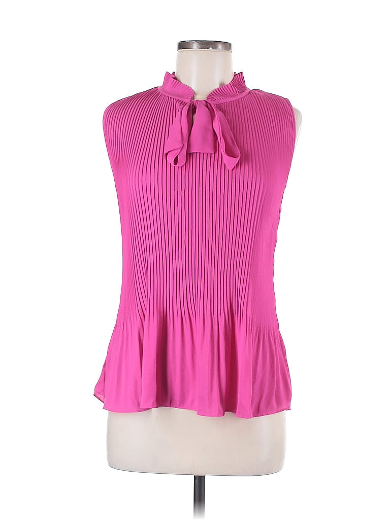 Violet & Claire 100% Polyester Pink Sleeveless Blouse Size M - photo 1