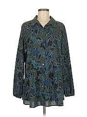 Logo By Lori Goldstein Long Sleeve Blouse