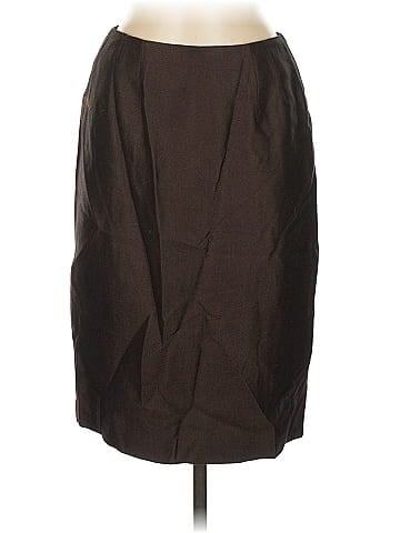 Linda Allard Ellen Tracy Wool Skirt (view 1)