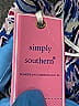 Simply Southern 100% Viscose Blue Kimono Size S - photo 8