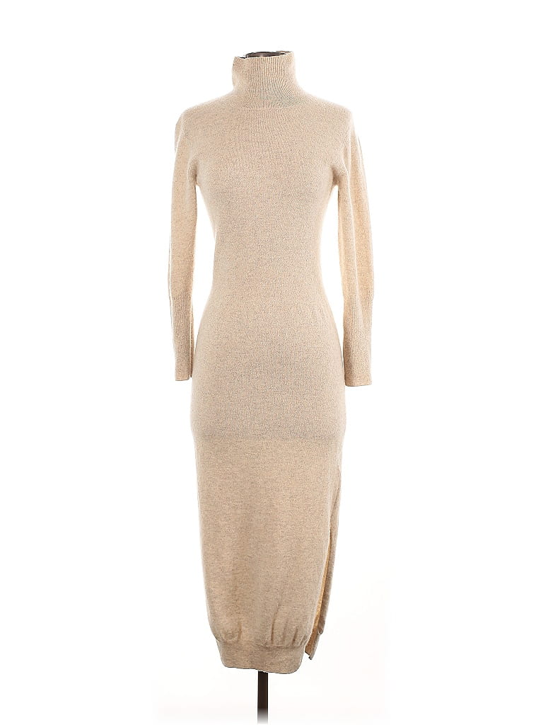 Naadam 100% Cashmere Tan Casual Dress Size XS - photo 1