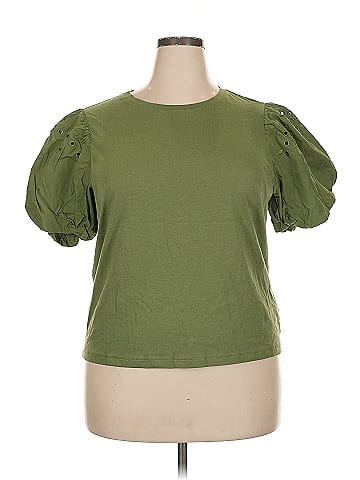 Free Assembly Short Sleeve Top (view 1)