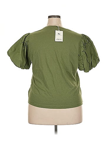 Free Assembly Short Sleeve Top (view 2)