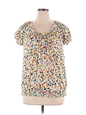 Daisy Fuentes Short Sleeve Blouse (view 1)