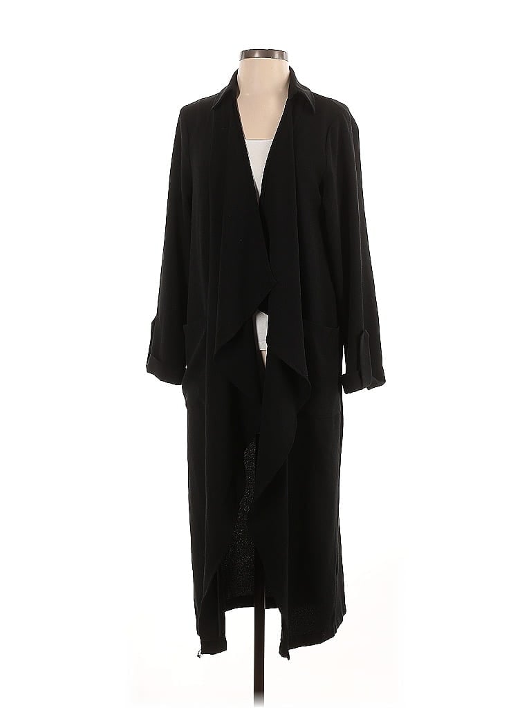 Pre-owned Lush Cardigan Sweater In Black