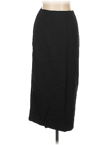 Linda Allard Ellen Tracy Wool Skirt (view 1)