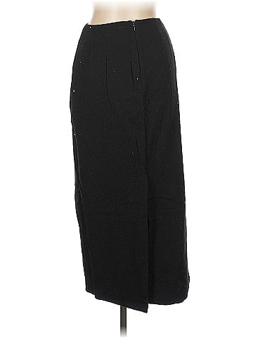 Linda Allard Ellen Tracy Wool Skirt (view 2)