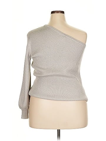 New York & Company Long Sleeve Top (view 2)