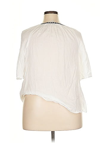 Ann Taylor LOFT Short Sleeve Blouse (view 2)