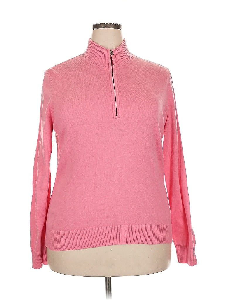 Foxcroft Pink Pullover Sweater Size XXL - photo 1