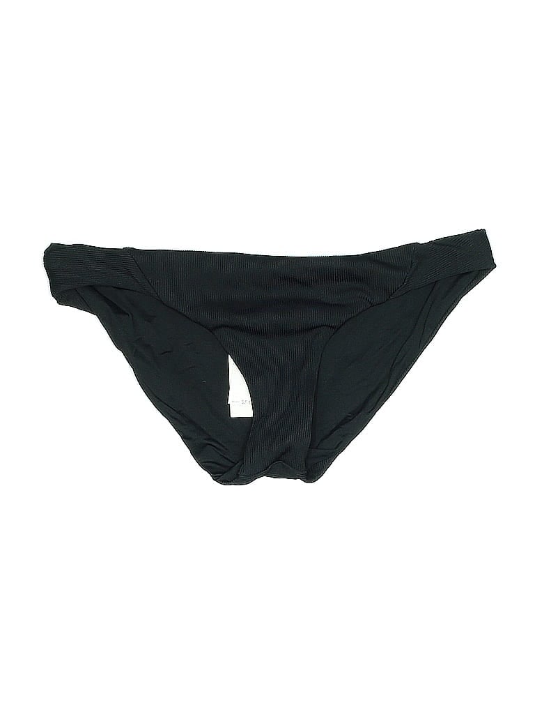 Becca Solid Black Swimsuit Bottoms Size L - photo 1