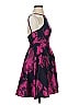 Xscape Floral Purple Cocktail Dress Size 0 - photo 4