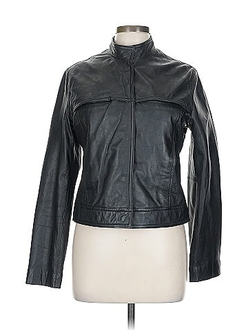 Nicole Miller Faux Leather Jacket (view 1)
