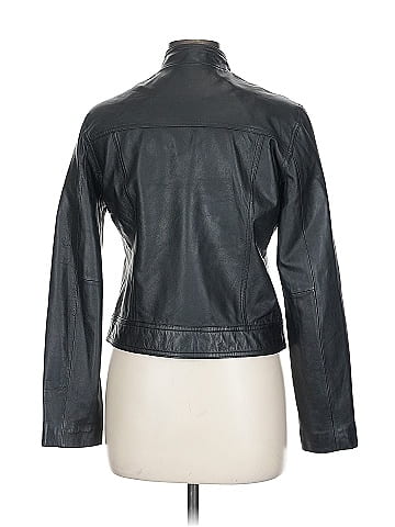 Nicole Miller Faux Leather Jacket (view 2)