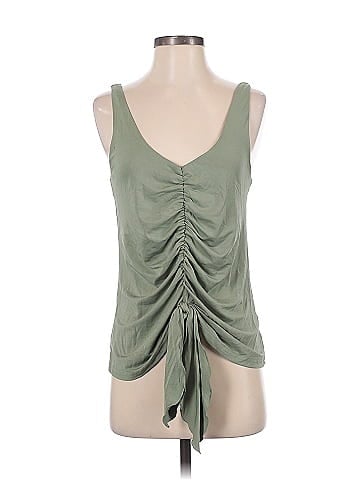 Buckle Black Sleeveless Top (view 1)