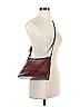 Etienne Aigner 100% Leather Burgundy Brown Leather Crossbody Bag One size - photo 2