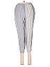 Flax 100% Linen Stripes Silver Linen Pants Size 4 - photo 1