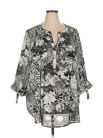 Avenue 3/4 Sleeve Blouse (view 1)
