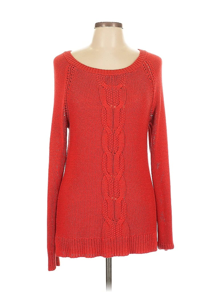 Pre-owned Apt. 9 Pullover Sweater In Red