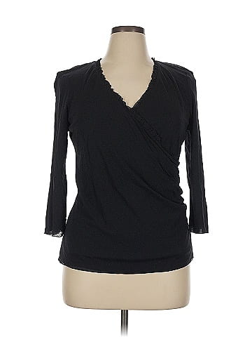 Sigrid Olsen 3/4 Sleeve Top (view 1)
