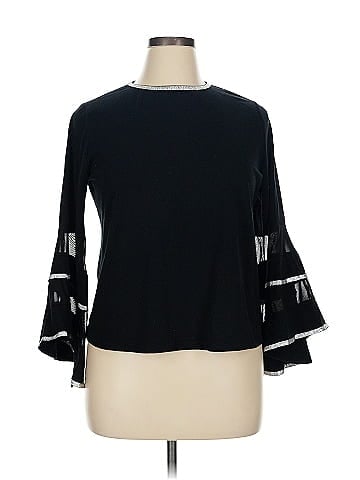 Shein Curve 3/4 Sleeve Top (view 1)