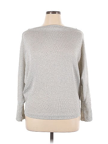 White Birch Pullover Sweater (view 1)