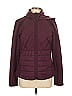 Fila Sport 100% Polyester Solid Burgundy Jacket Size L - photo 1