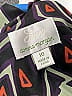 Donna Morgan 100% Polyester Print Black Purple Casual Dress Size 10 - photo 3