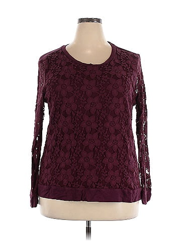 Adrianna Papell Long Sleeve Blouse (view 1)