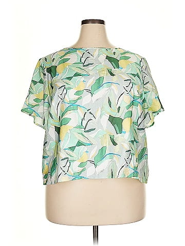 Fashion Short Sleeve Blouse (view 1)