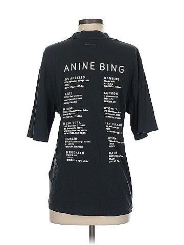 Anine Bing Short Sleeve T-Shirt (view 2)