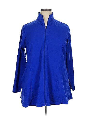 Woman Within Track Jacket (view 1)