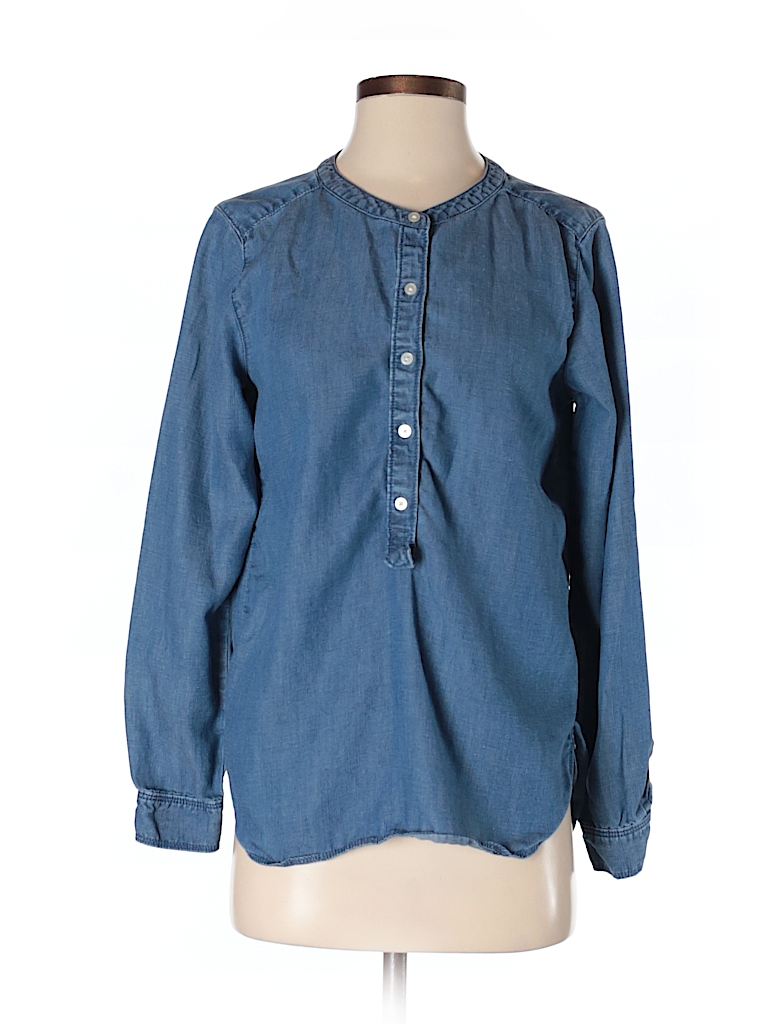 Ann Taylor Loft Long Sleeve Button Down Shirt - 78% off only on thredUP