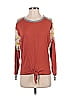 Tiny Orange Long Sleeve Top Size XS - photo 1