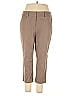 Ann Taylor LOFT Solid Brown Casual Pants Size 14 - photo 1