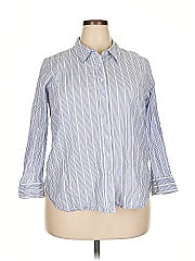 Talbots 3/4 Sleeve Button Down Shirt