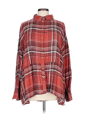 American Eagle Outfitters Long Sleeve Blouse (view 1)