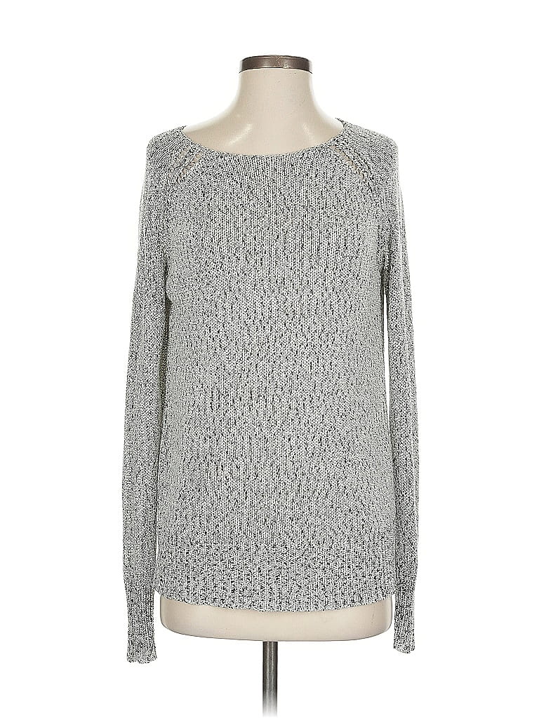 Click to view more detailed imagery on our partner's website Pre-owned Bb Dakota Pullover Sweater In Silver