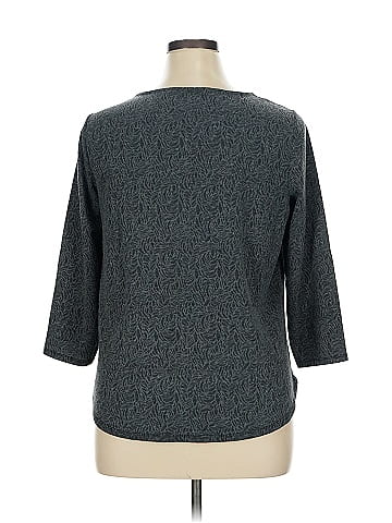 Dana Buchman 3/4 Sleeve Top (view 2)