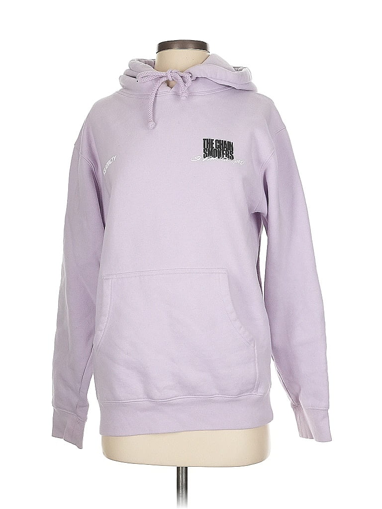 Pre-owned Assorted Brands Pullover Hoodie In Purple