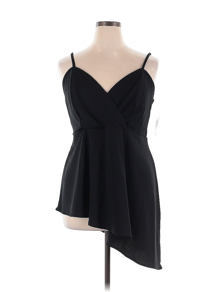 Torrid 100% Polyester Black Sleeveless Blouse Size 1X - photo 1