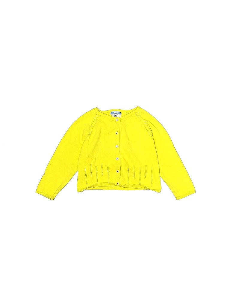 Jacadi 100% Cotton Yellow Cardigan 18-24 MO / 24 MO - photo 1