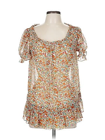Zara Basic Short Sleeve Blouse (view 1)