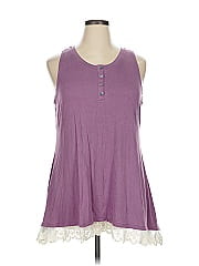 Logo By Lori Goldstein Sleeveless Henley