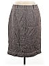 Worth 100% Linen Solid Gray Casual Skirt Size 6 - photo 2