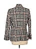 Alexia Admor 100% Polyester Houndstooth Gray Blazer Size 10 - photo 2