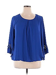 Ab Studio 3/4 Sleeve Blouse